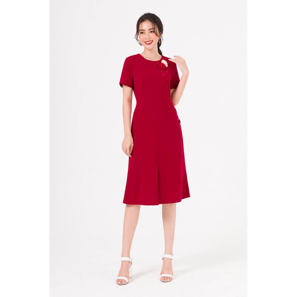 Đầm LAMER Dáng Ôm Cá Đính Hoa L63F20H042