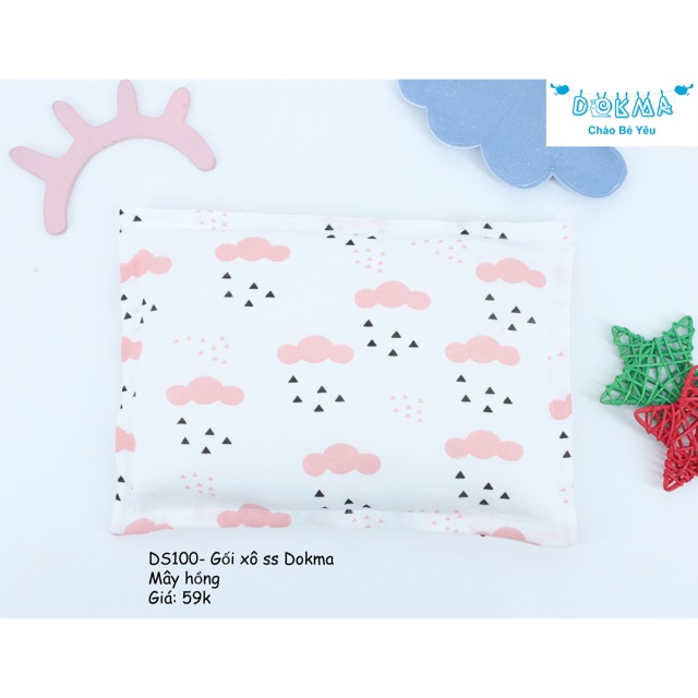 Gối xô sơ sinh Dokma (KT 35x24)