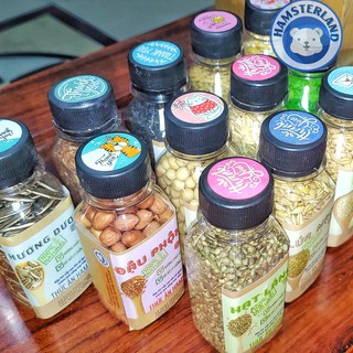 Tổng Hợp 20 Loại Đồ Ăn Cần Thiết Cho Chuột Hamster ăn mỗi ngày Hạt Ngũ cốc dinh dưỡng Thức Ăn Cho Hamters