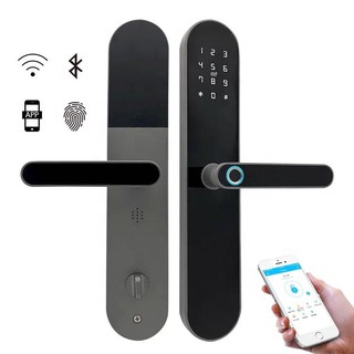 Khóa cửa gỗ vân tay app Ttlock K5