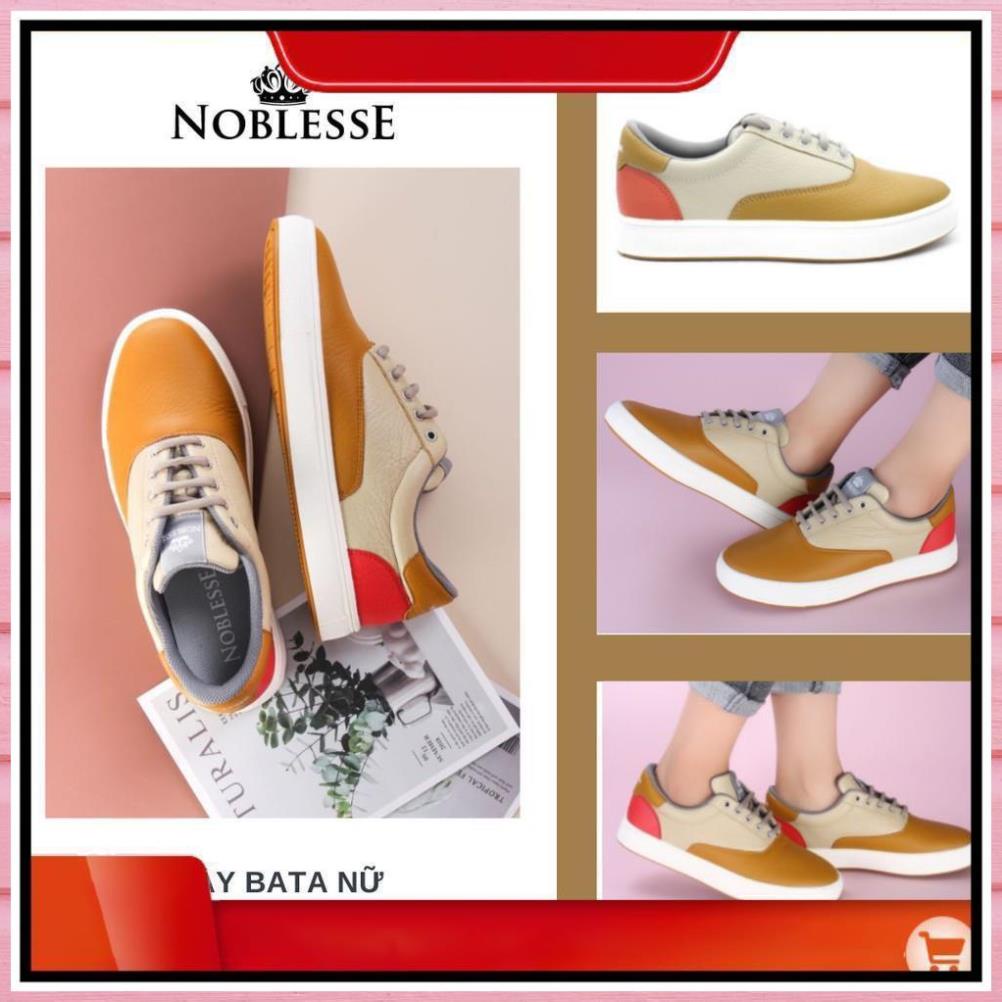 GIÀY SNEAKER THỂ THAO NỮ CỔ THẤP THỜI TRANG CHÍNH HÃNG NOBLESSE B20004