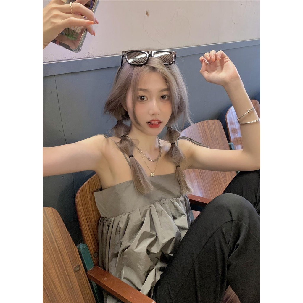 Áo Hai Dây Thời Trang Mùa Hè 2021 Cho Nữ