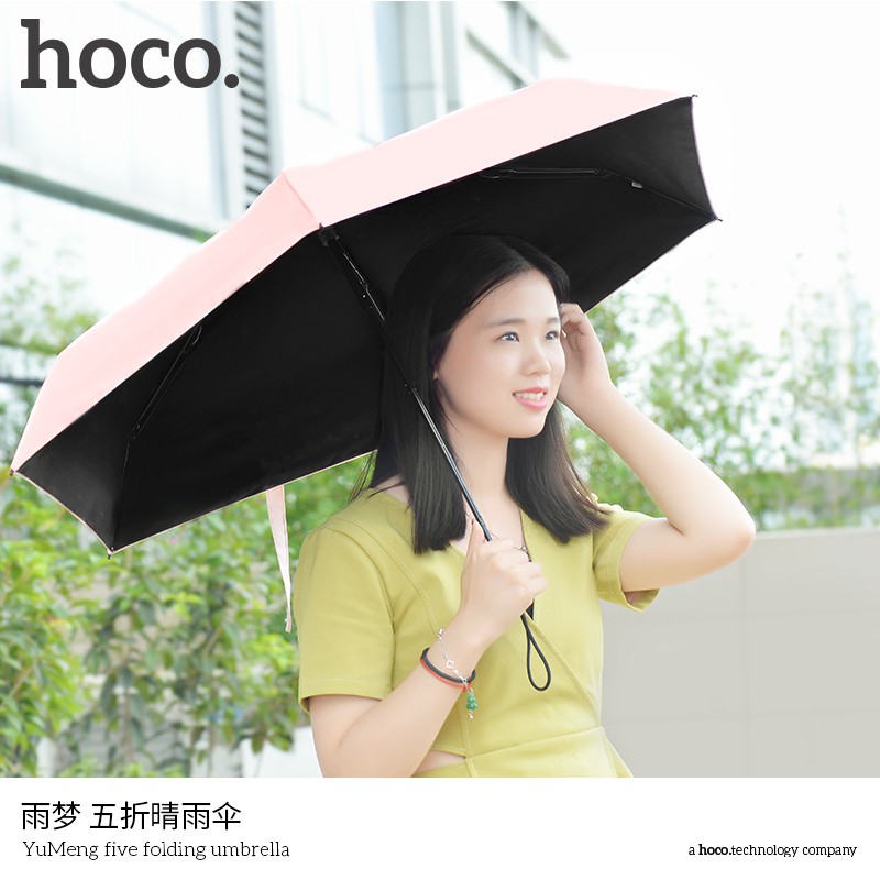 Ô dù che mưa nắng HOCO YuMeng five folding umbrella