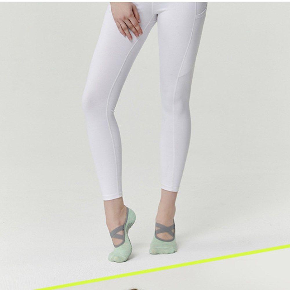 Vớ Tập Yoga Bằng Silicone Màu Trơn Thoáng Khí Chống Trượt