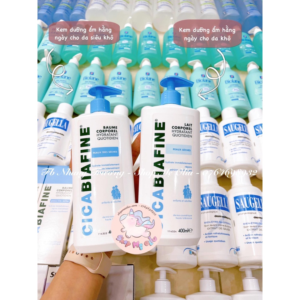 Kem dưỡng ẩm hằng ngày CicaBiafine 400ml