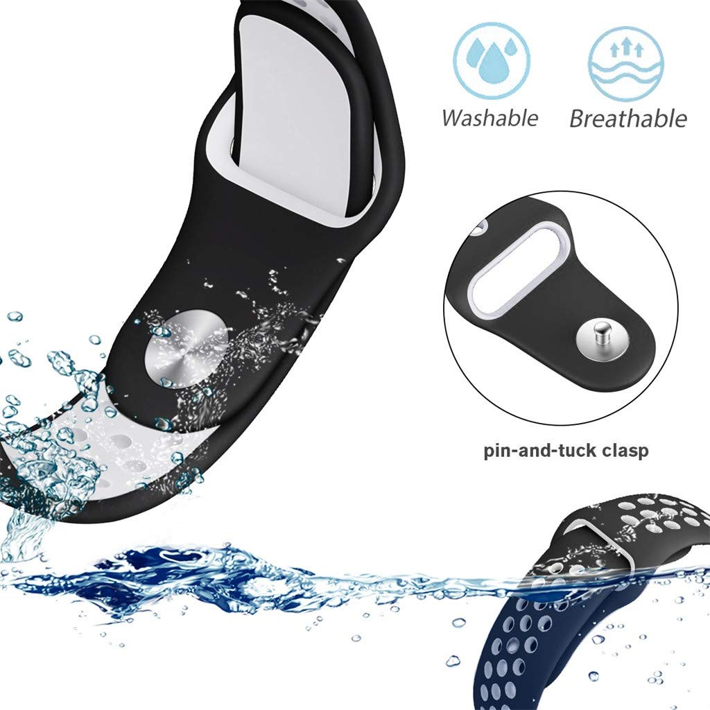 Dây đeo silicone mềm nhiều màu sắc cho đồng hồ thông minh Oppo Watch 41mm/46mm