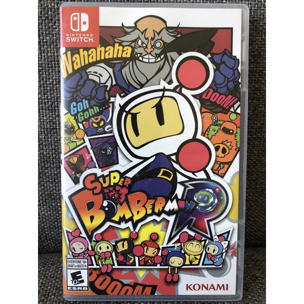 Super Bomberman Đặt Bom trò chơi điện tử Bomb Nintendo Switch 2nd còn mới nguyên hộp