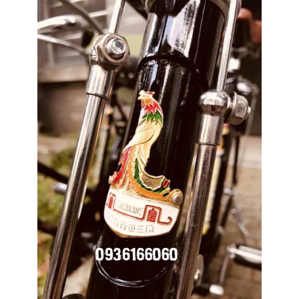 XE ĐẠP PHƯỢNG HOÀNG HUYỀN THOẠI NỮ ĐEN PHANH ĐŨA
