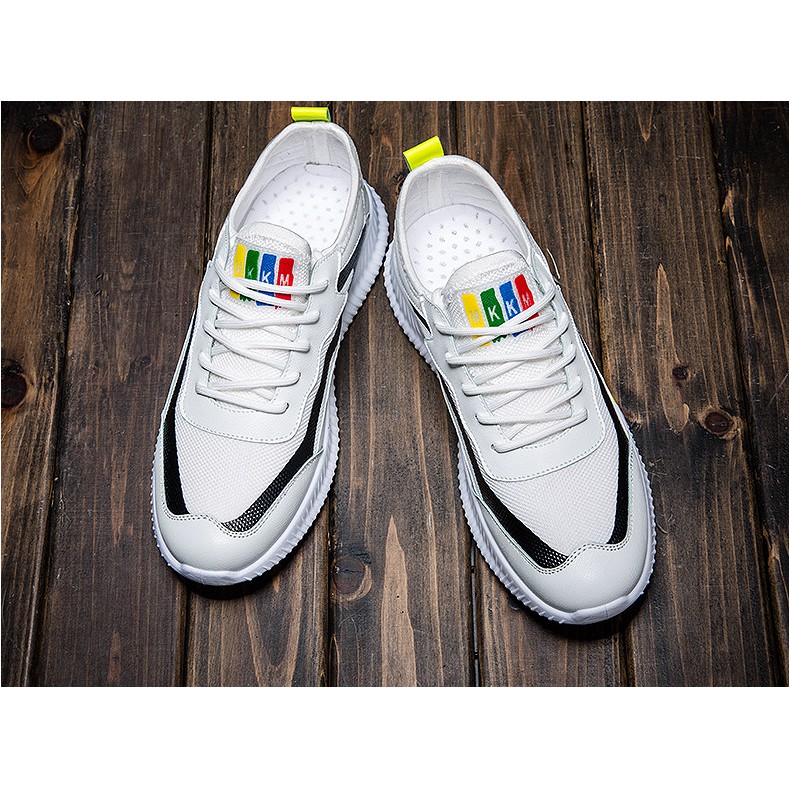 Giày thể thao Nam AK27 MẪU MỚI 2019 phong cách HÀN QUỐC  tăng CHIỀU CAO kết hợp quần jean kaki bò | BigBuy360 - bigbuy360.vn