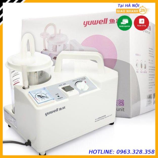 Máy Hút Dịch, Máy Hút Dịch 1 Bình Yuwell - 7Ea, Lucass Ss6A, Kaneko, Tặng 02 Đầu Hút - [Hàng Chính Hãng]
