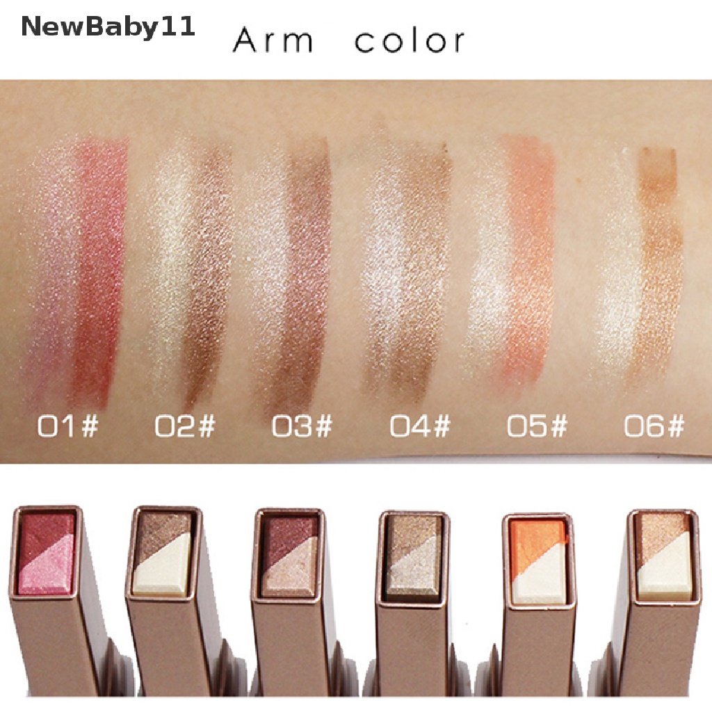 Phấn Mắt Dạng Kem Hai Màu Trang Điểm Chuyên Nghiệp