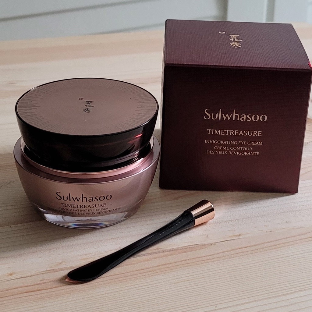 Kem Mắt Thông Đỏ Sulwhasoo Timetreasure Invigorating Eye Cream 25ml - Làm Mịn Và Giảm Quầng Thâm Quang Mắt