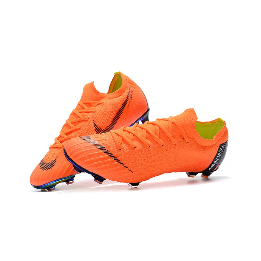 Giày Đá Bóng Nam Mercurial Vapor 12 Elite Đinh FG Orange | Giày Đá Bóng Đá Banh Sân Cỏ Tự Nhiên