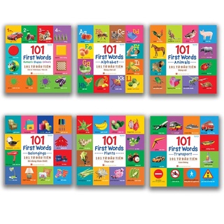 Sách: 101 từ đầu tiên bộ sách tiếng anh cho bé