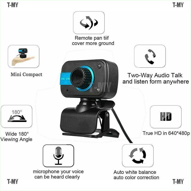 Webcam Hd Usb Kèm Micro Cho Pc Laptop | BigBuy360 - bigbuy360.vn
