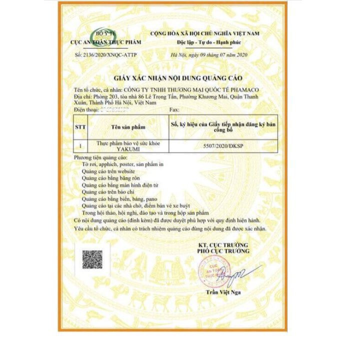 [Mã 66FMCGSALE hoàn 8% xu đơn 500K] Viên Sủi Dạ Dày Yakumi - Công Nghệ Nano Lượng Tử Nhật Bản (Hộp 20 viên) | BigBuy360 - bigbuy360.vn