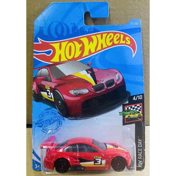 Hotwheels Xe mô hình BMW M3 GT2 đỏ