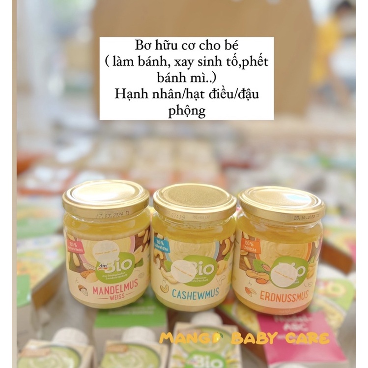 bơ hữu cơ dmbio phết bánh mì, xay sinh tố cho bé