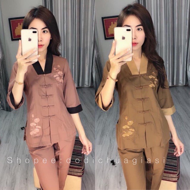 ĐỒ LAM ĐI CHÙA #Mã Freeship Xtra RP028# Lãnh Tụ Phối Nam, La Hán Phối Nữ # Mẫu Cặp