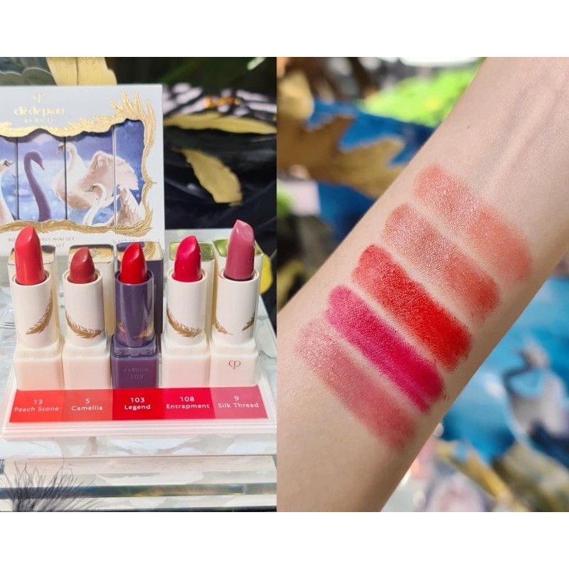 Tách set son Clé de Peau Beauté Holiday 2020 Lipstick Mini Kit