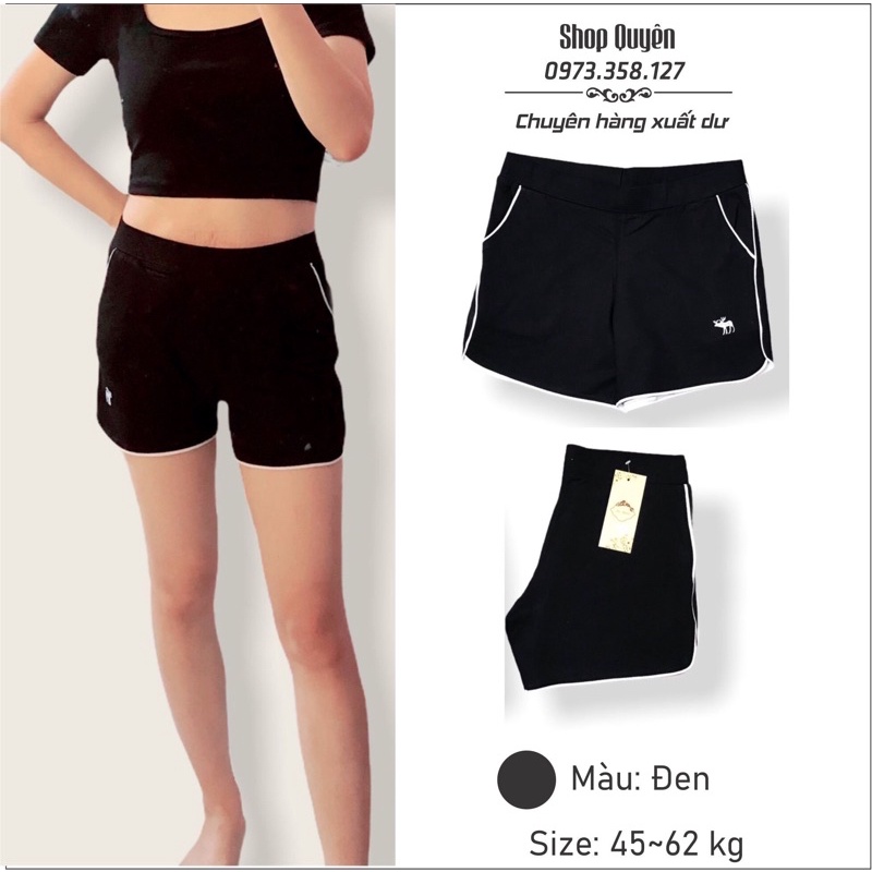 Quần short nữ mặc nhà, chất cotton thêu hình,phù hợp tập yoga,gym,thể dục, ảnh thật chất đẹp