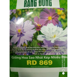 Hạt giống Hoa Sao nhái kép nhiều màu ❤️FREESHIP EXTRA❤️