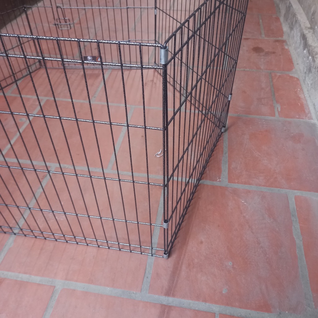 Quây sắt cho chó mèo, Chuồng quây chó mèo 8 tấm 60cm x 60cm