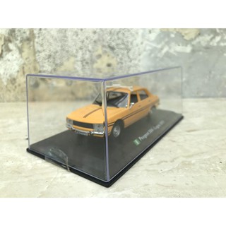 Mo hình xe ô tô cổ peugeot 504 1977 1:43