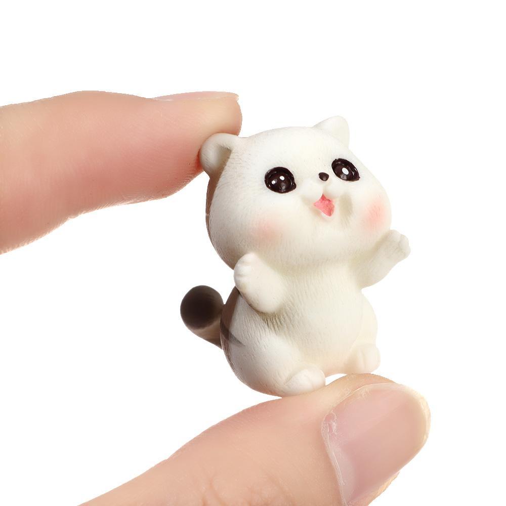 Đồ trang trí Mèo Mini Trang Trí Tiểu Cảnh Sân Vườn