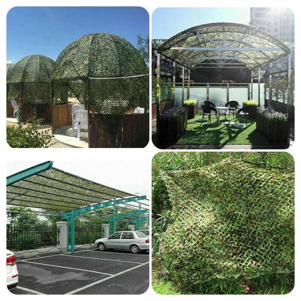 Lưới Ngụy Trang Đi Săn Chất Liệu Vải Oxford 3M X 2m Lưới ngụy trang rằn ri đi rừng