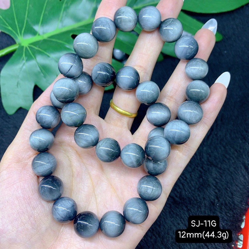 Vòng Tay Đá Mắt Chim Ưng Chuẩn 5A Size 6-14mm