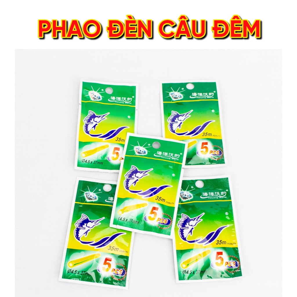 Combo 10 Gói phao đèn câu cá đêm