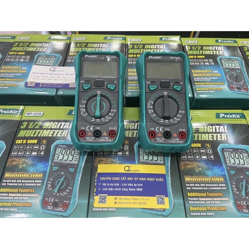 Đồng hồ số vạn năng Pro'skit 1225