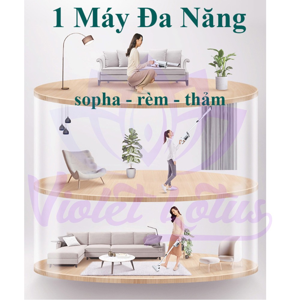 Máy Hút Bụi Cầm Tay Gia Đình ✅ FreeShip ✅ Hút lông mèo 1.65kg 700W Hút mạnh 14000Pa - Ehome - | BigBuy360 - bigbuy360.vn