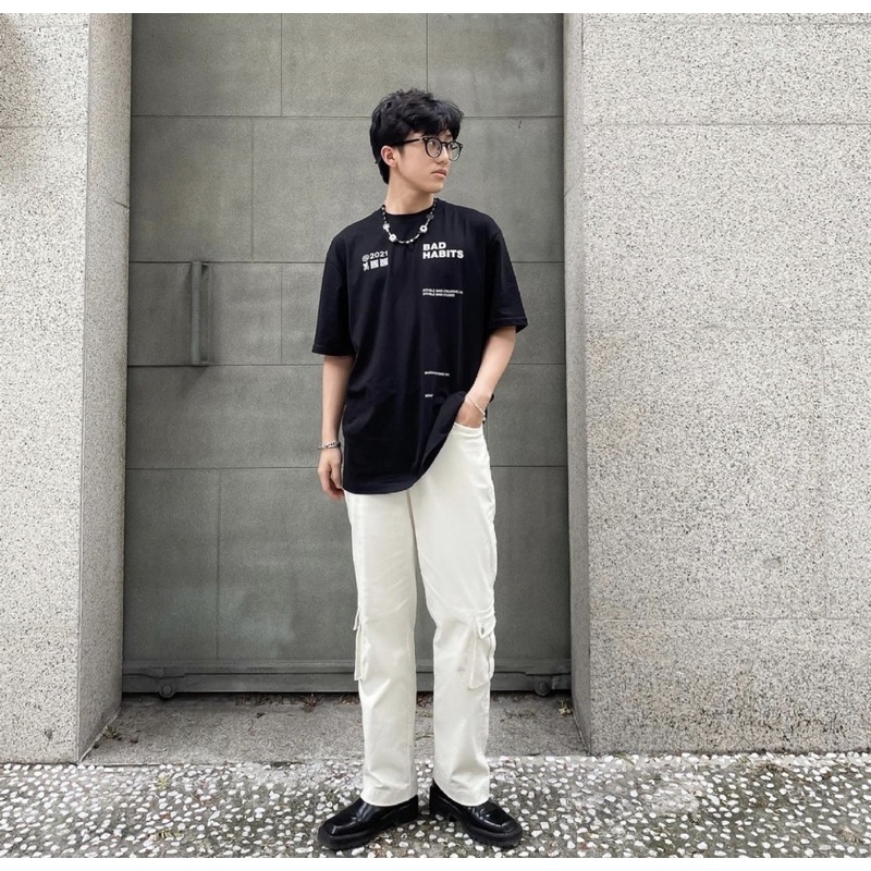 Áo thun BAD HAPPY PILLS nam nữ Kun shop full tag | BigBuy360 - bigbuy360.vn