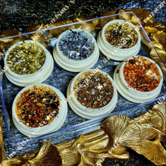 Set giấy nhún vụn 6 màu
