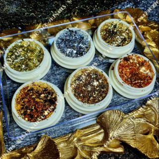 Set giấy nhún vụn 6 màu
