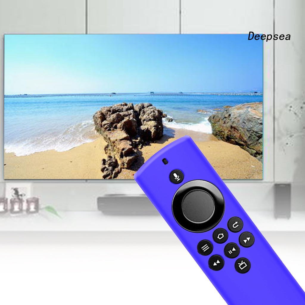 Ốp Bảo Vệ Điều Khiển Từ Xa Bằng Silicon Chống Rơi Chống Sốc Cho Amazon Alexa Voice Remote Lite / Fire TV Stick Lite