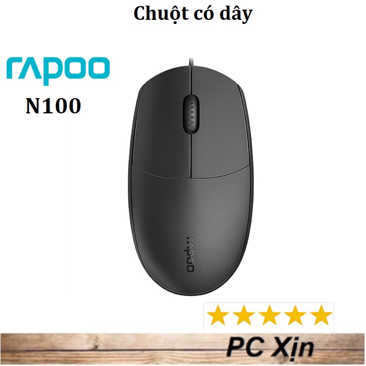 Chuột có dây Rapoo N100 USB