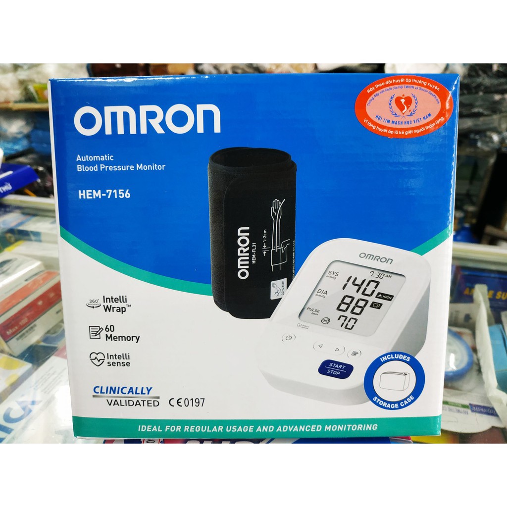 Máy đó huyết áp tự động  OMRON 7156 máy theo dõi huyết áp đột phá mới