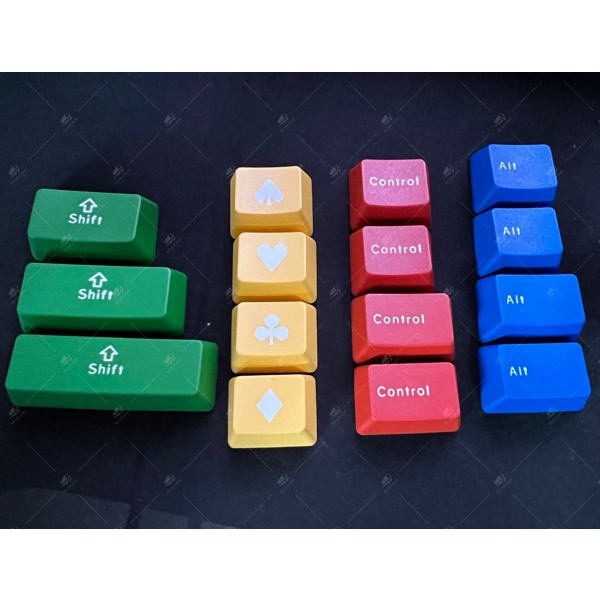 Nút Bàn Phím - Bộ Keycap mix phím PBT kèm Key Puller