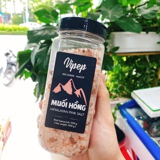 Muối hồng nguyên hạt Himalaya Vipep _500g