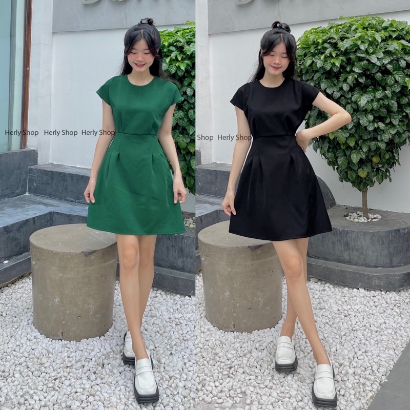 ĐẦM CÁNH DƠI XẾP LY EO