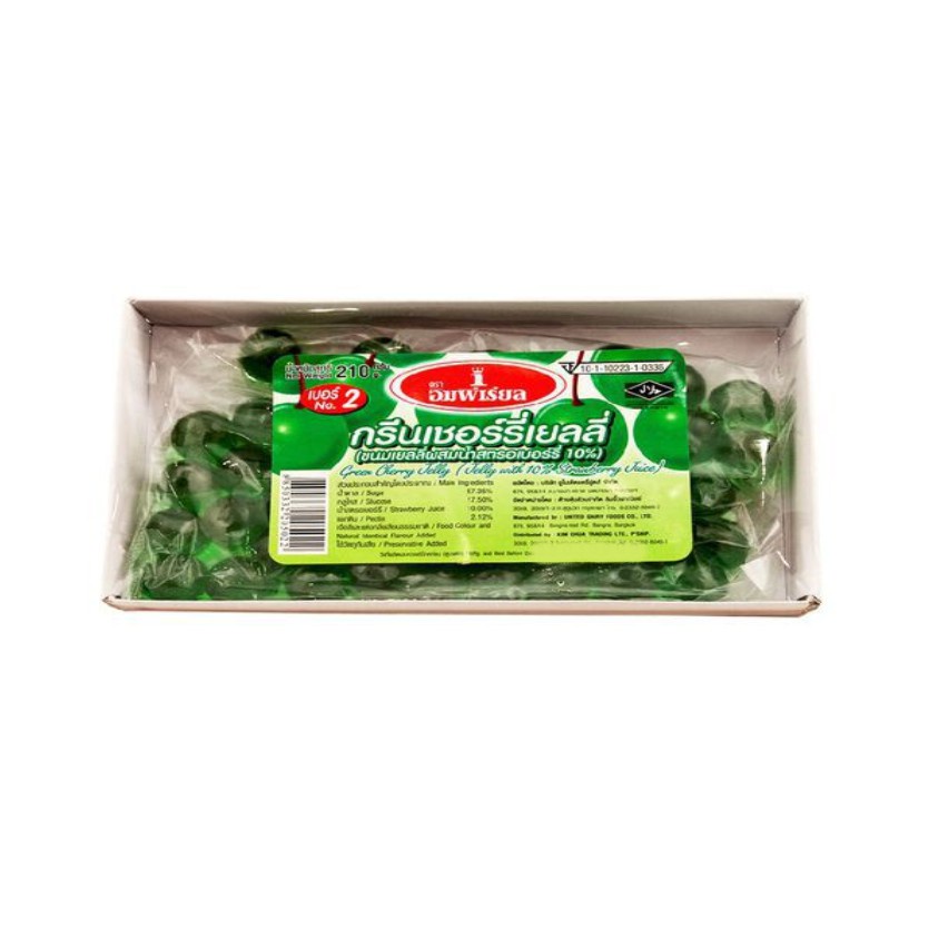 Thạch rau câu  bi táo , dâu hiệu Imperial 220g
