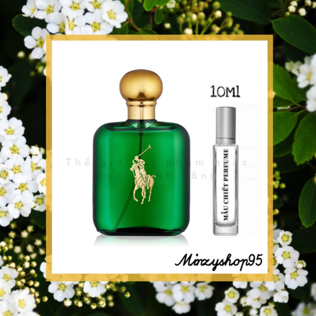 박찬열 - Nước Hoa Nam Ralph Lauren Polo Green 10ml/20ml