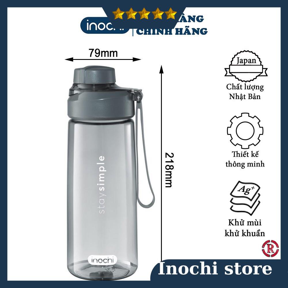 Bình nước - thể thao tập gym nhựa nguyên sinh kháng khuẩn Ag+ cao cấp Kita Boost 460ml BIN460