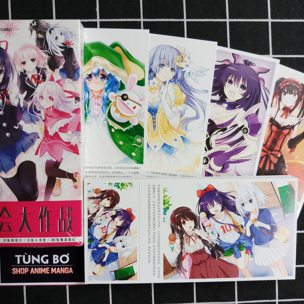 Hộp Thẻ Anime Date A Live