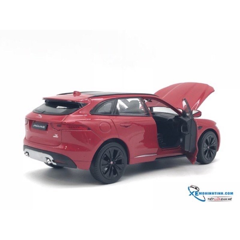 Xe Mô Hình Jaguar F-Pace WELLY 1:24 (Đỏ)