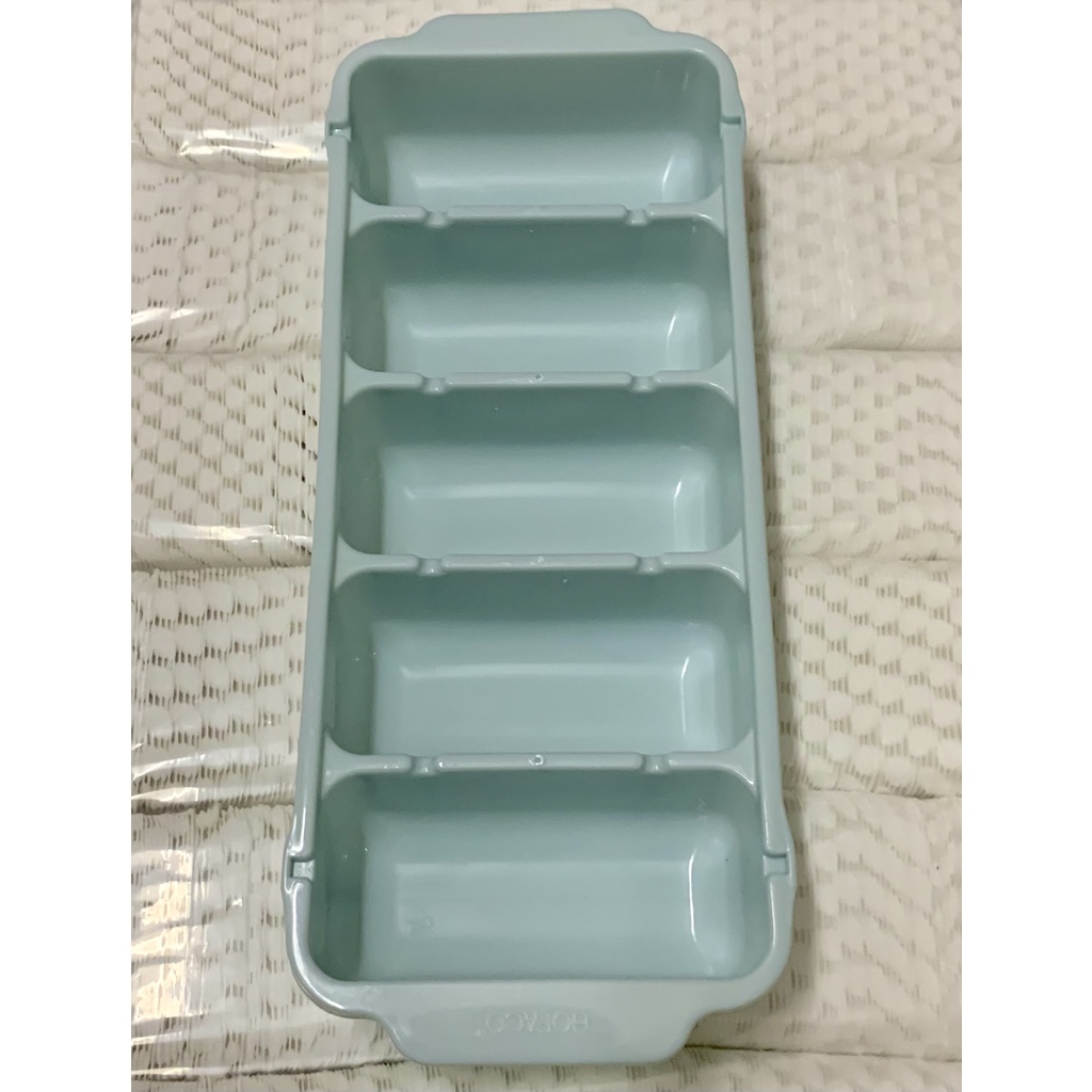 Khay làm bánh rau câu bằng nhựa cao cấp Hofaco - Khuôn nhựa 5 ngăn làm đá uống tiện lợi – Khay đá bia tròn HPL50