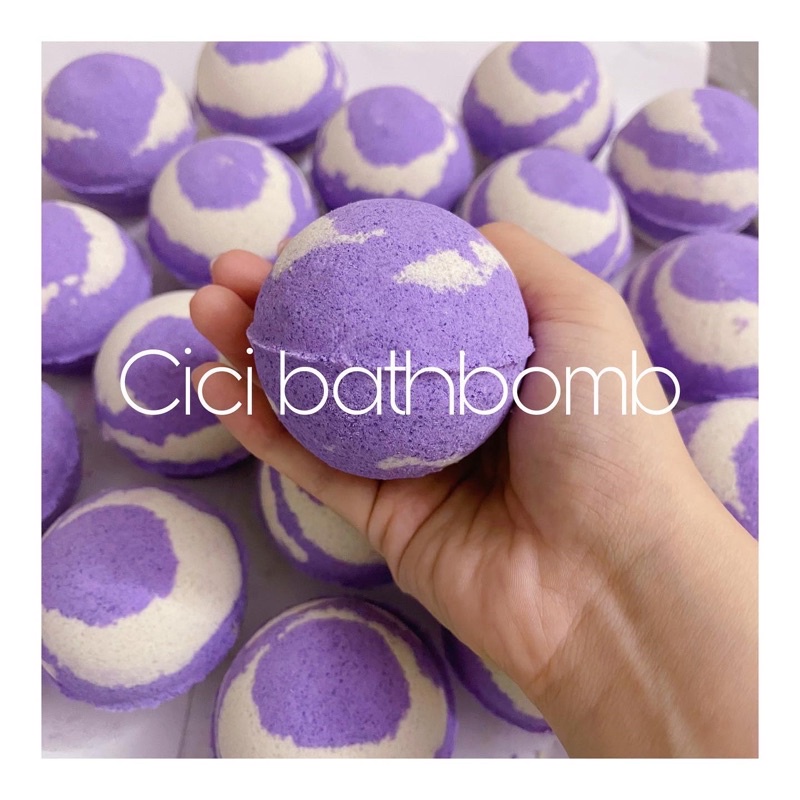 Bom tắm Nho ( Grape Bath Bomb )